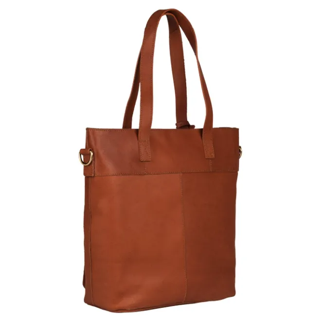 Clearance Burkely Vintage Jade Laptopshopper 14" cognac