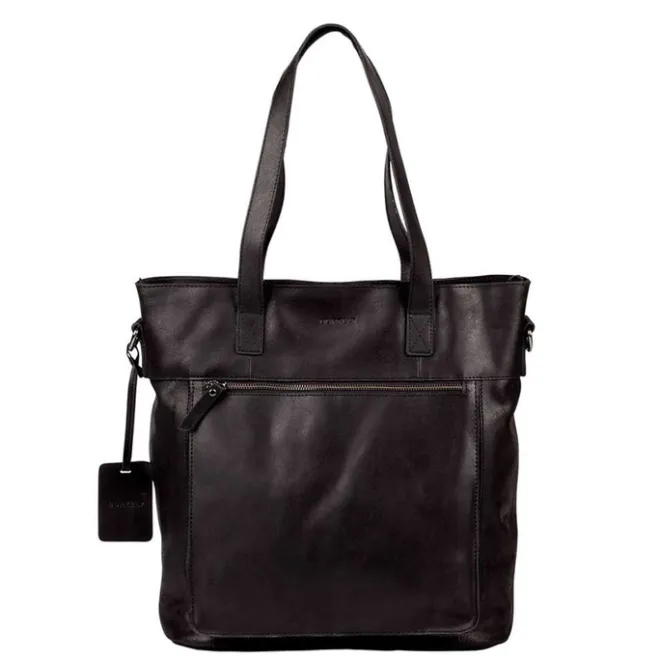 Outlet Burkely Vintage Jade Laptopshopper 14" black