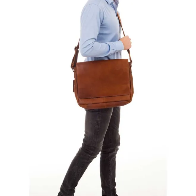 Hot Burkely Vintage Juul Messenger Bag cognac