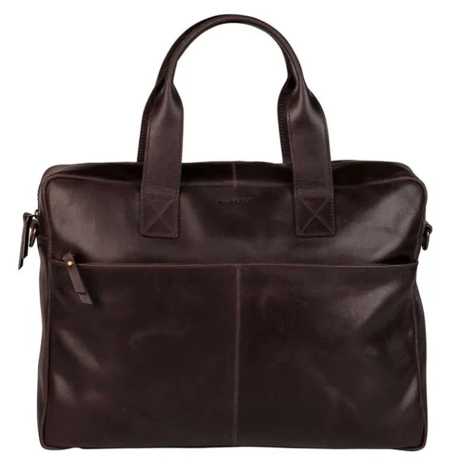 Best Burkely Vintage Laptop Bag 15.6" brown
