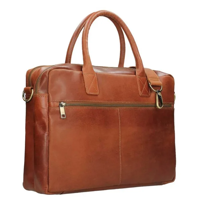 Discount Burkely Vintage Taylor Worker 15" cognac