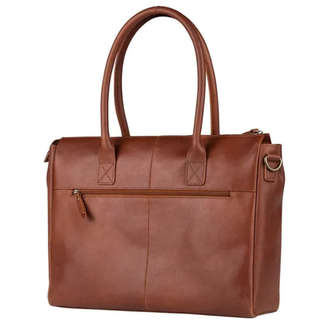 Burkely Vintage Valerie Laptop Bag 15" cognac