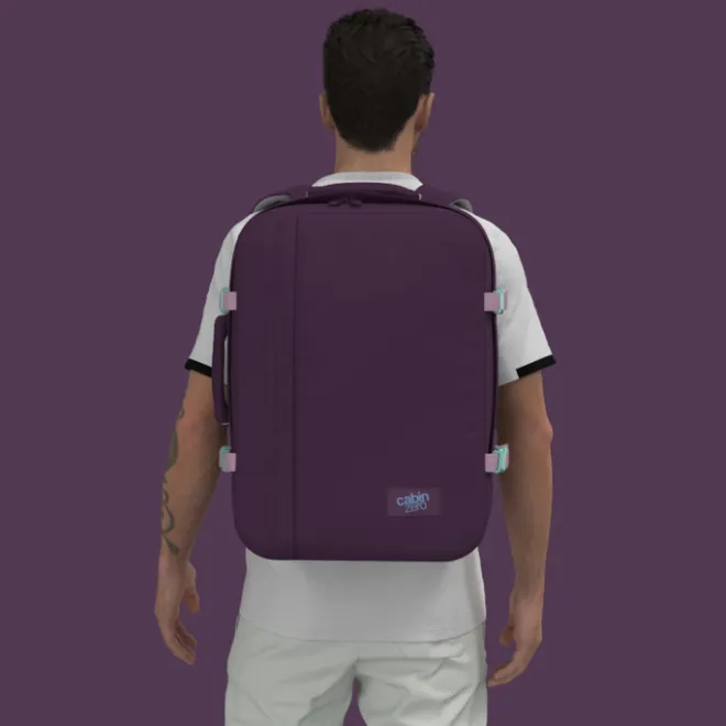 Best CabinZero Classic 44L Ultra Light Cabin Bag midnight purple