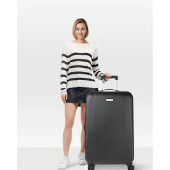Discount CarryOn Skyhopper 4 Wiel Trolley 78 black