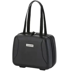Sale CarryOn Skyhopper 4 Wiel Trolley 55 + Beautycase Set black