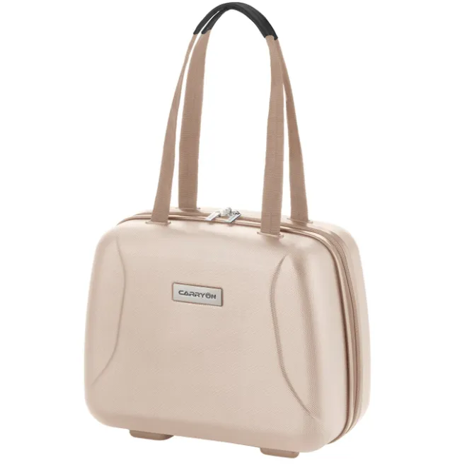 Best CarryOn Skyhopper 4-Delige Kofferset Beautycase/S/M/L champagne
