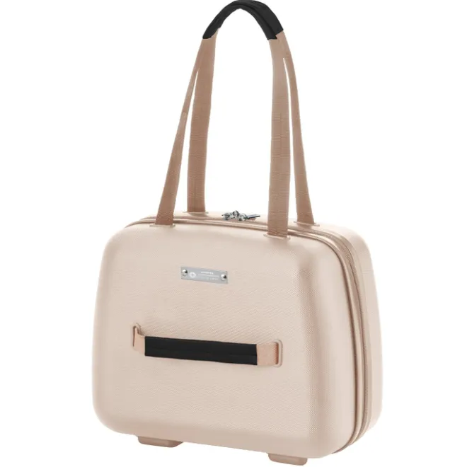 Best CarryOn Skyhopper 4-Delige Kofferset Beautycase/S/M/L champagne