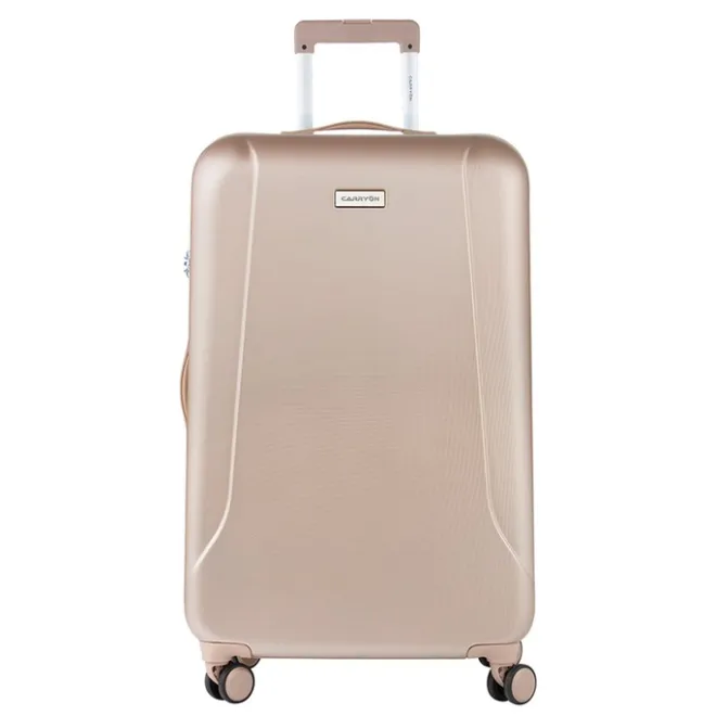 Best CarryOn Skyhopper 4-Delige Kofferset Beautycase/S/M/L champagne