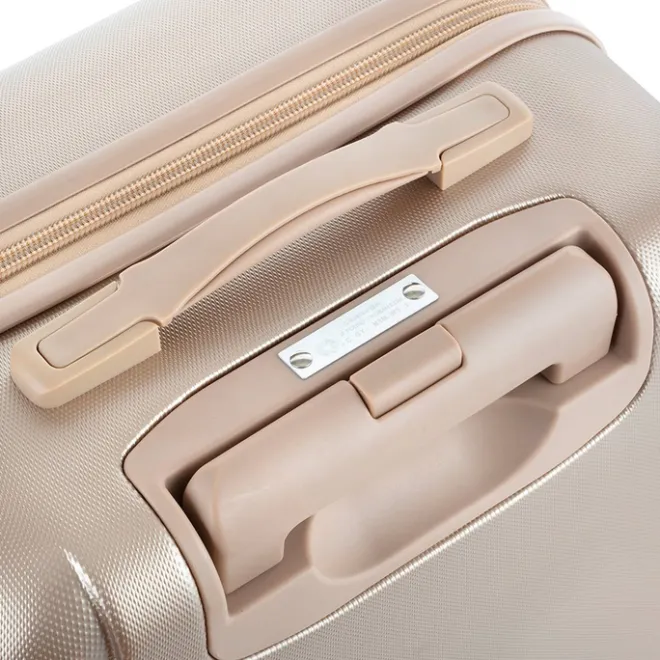 Outlet CarryOn Skyhopper Trolleyset 3pcs TSA champagne