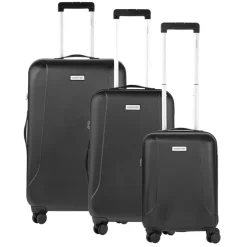 Best CarryOn Skyhopper Trolleyset 3pcs TSA black