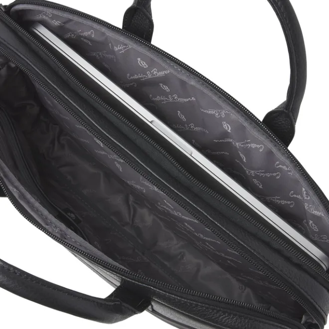 Sale Castelijn & Beerens Alpha Laptop Bag 15.6'' RFID zwart