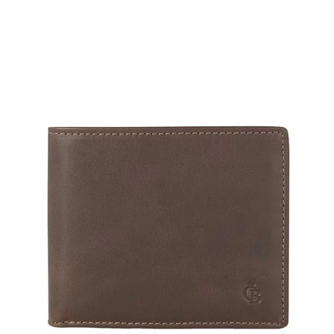 Outlet Castelijn & Beerens Canyon Billfold 8 Creditcards mokka
