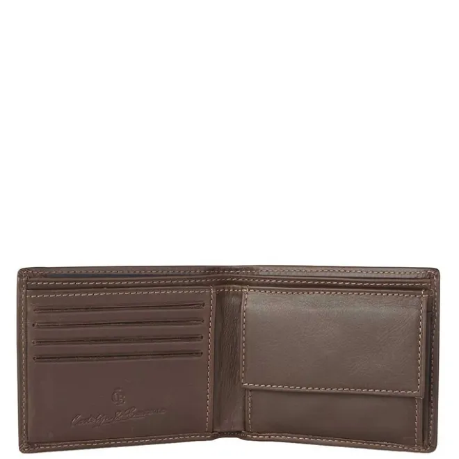 Outlet Castelijn & Beerens Canyon Billfold 8 Creditcards mokka