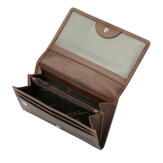 Outlet Castelijn & Beerens Canyon Continental Wallet mocca