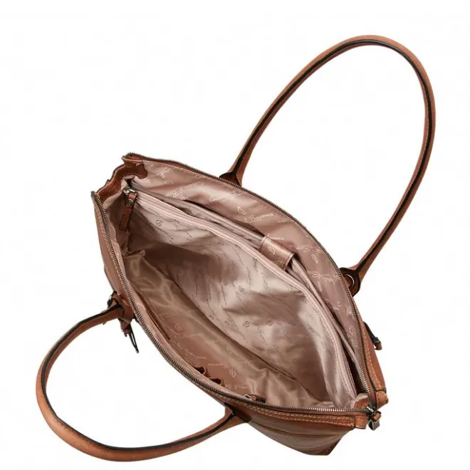 Hot Castelijn & Beerens Carisma Laptop Schoudertas 15.6" + tablet cognac