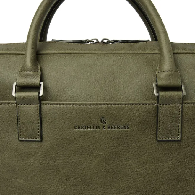 Clearance Castelijn & Beerens Carisma Laptopbag 15.6" dark military