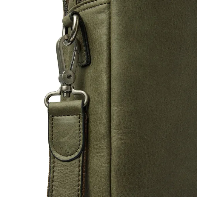 Clearance Castelijn & Beerens Carisma Laptopbag 15.6" dark military