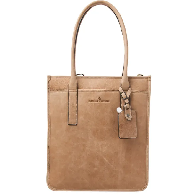 Outlet Castelijn & Beerens Carisma Laptop Shopper 15.6" RFID beige
