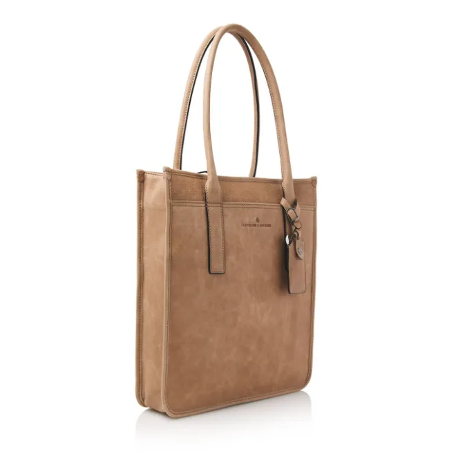 Outlet Castelijn & Beerens Carisma Laptop Shopper 15.6" RFID beige