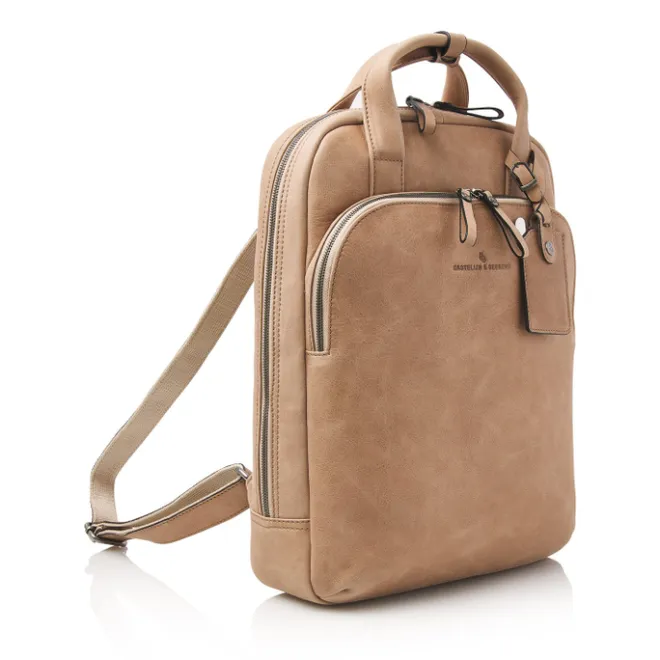 Best Castelijn & Beerens Carisma Laptoprugzak 15.6" + Tablet beige