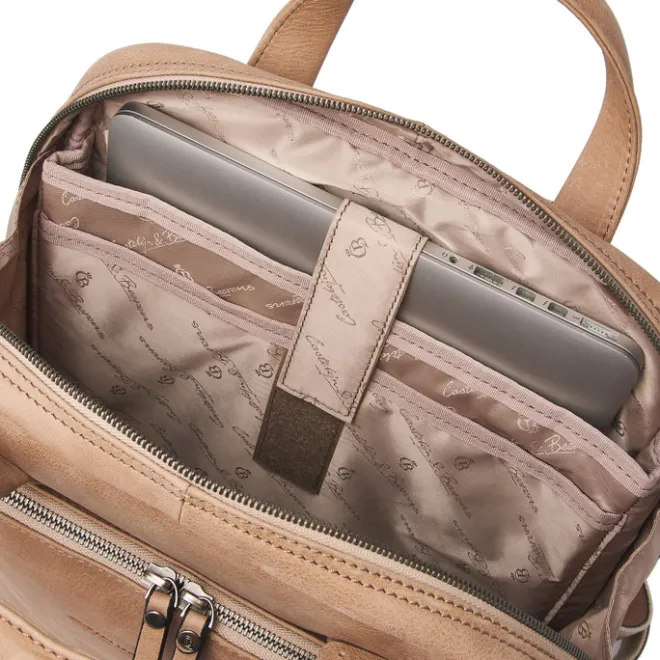 Best Castelijn & Beerens Carisma Laptoprugzak 15.6" + Tablet beige