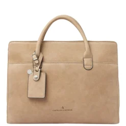 Outlet Castelijn & Beerens Carisma Laptopbag 15.6" beige