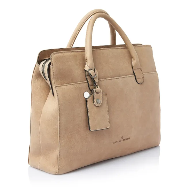 Outlet Castelijn & Beerens Carisma Laptopbag 15.6" beige
