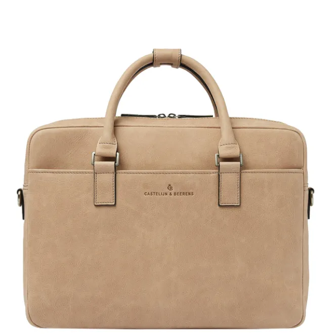 Online Castelijn & Beerens Carisma Laptopbag 15.6" beige