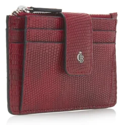 Sale Castelijn & Beerens Donna Mini Wallet 7 Pasjes RFID rood