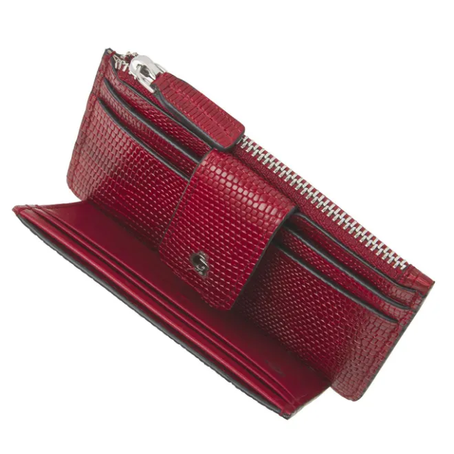 Sale Castelijn & Beerens Donna Mini Wallet 7 Pasjes RFID rood