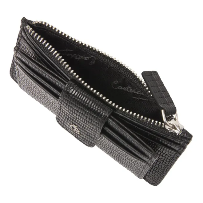 Discount Castelijn & Beerens Donna Mini Wallet 7 Pasjes RFID zwart