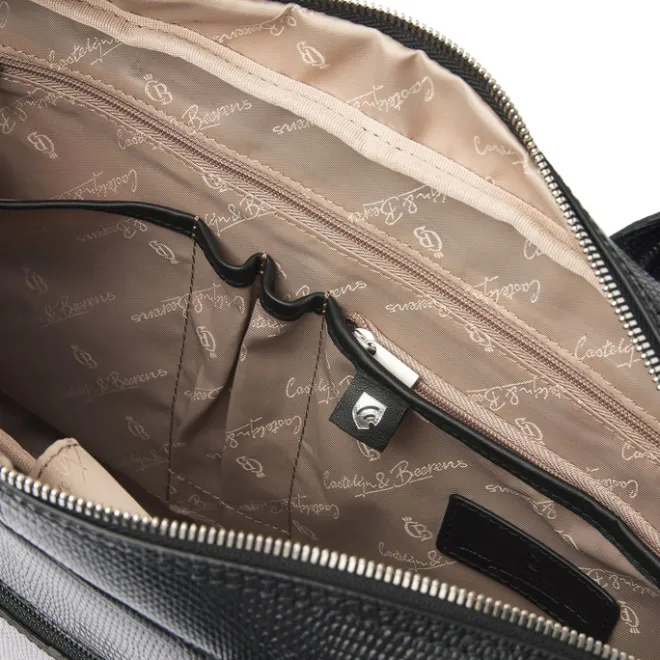 Hot Castelijn & Beerens Donna Ilse Laptoptas 15.6" RFID zwart