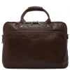 New Castelijn & Beerens Firenze Business Laptoptas 15.6" 3 vaks mokka