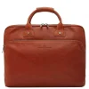 Sale Castelijn & Beerens Firenze Business Laptoptas 17" licht bruin