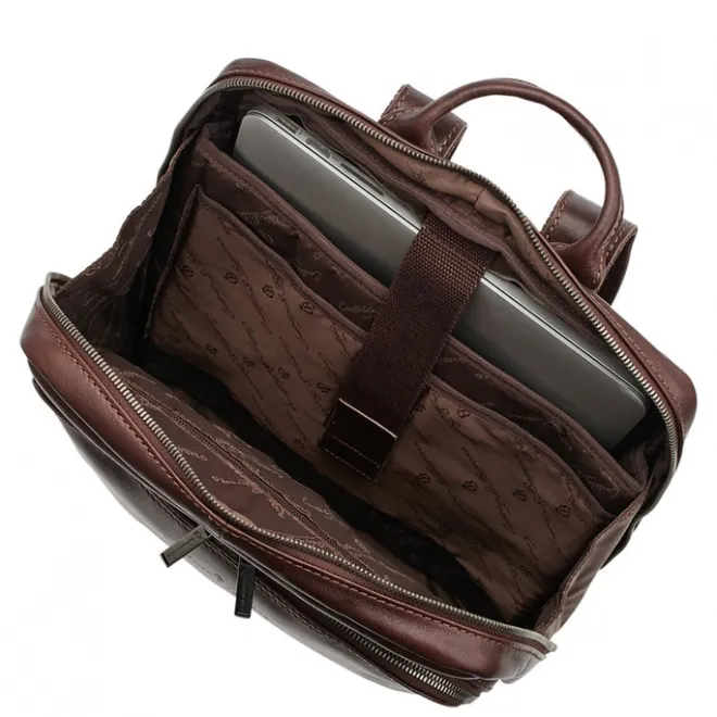 Discount Castelijn & Beerens Firenze Business Rugzak 15.6" + Tablet mocca
