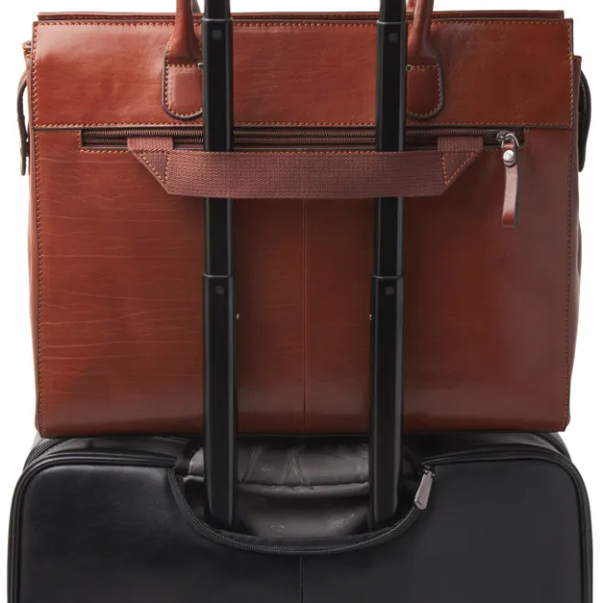 Discount Castelijn & Beerens Gaucho Ellen Laptop Shoulderbag 15.6'' cognac
