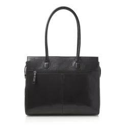 Outlet Castelijn & Beerens Gaucho Ellen Laptop Shoulderbag 15.6'' zwart