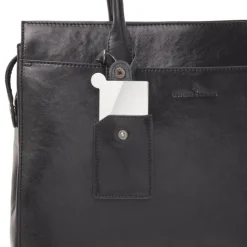 Outlet Castelijn & Beerens Gaucho Ellen Laptop Shoulderbag 15.6'' zwart