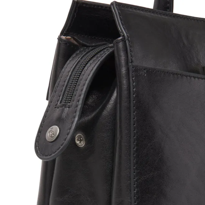 Outlet Castelijn & Beerens Gaucho Ellen Laptop Shoulderbag 15.6'' zwart