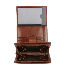 New Castelijn & Beerens Gaucho Portefeuille met Rits cognac