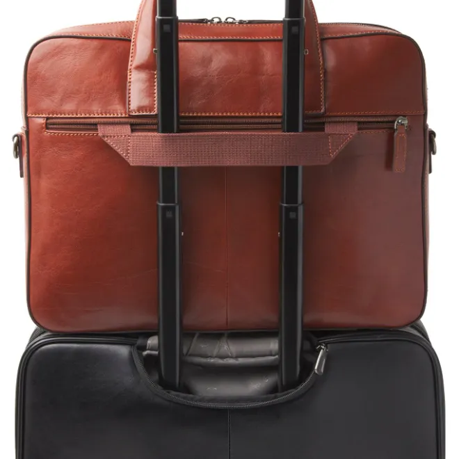 Discount Castelijn & Beerens Gaucho Ted Laptop Bag 15.6'' cognac