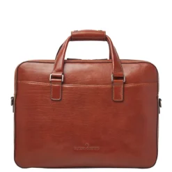 Outlet Castelijn & Beerens Gaucho Paul Laptop Bag 15.6'' cognac