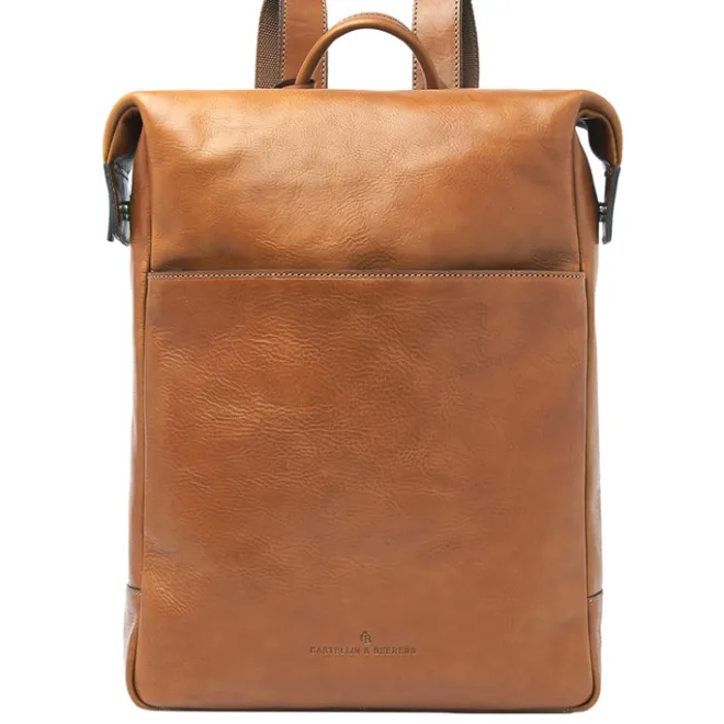 New Castelijn & Beerens Laurens Backpack 15.6" RFID light brown