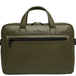 Best Castelijn & Beerens Nappa X Charlie Laptop / Tablet Tas 15.6'' dark millitary