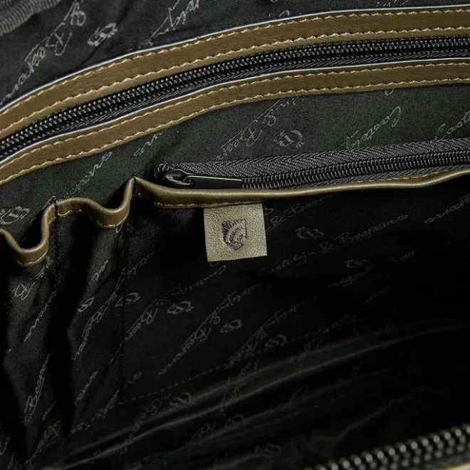 Best Castelijn & Beerens Nappa X Charlie Laptop / Tablet Tas 15.6'' dark millitary