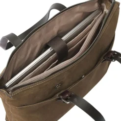 Online Castelijn & Beerens Nubuck Schoudertas 15.6