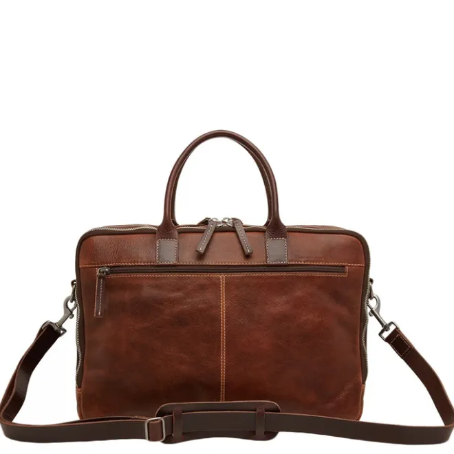 Hot Castelijn & Beerens Renee Sam Laptoptas 15.6'' RFID lichtbruin