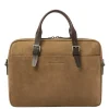 Outlet Castelijn & Beerens Veneto Nubuck Laptopbag 15.6" taupe