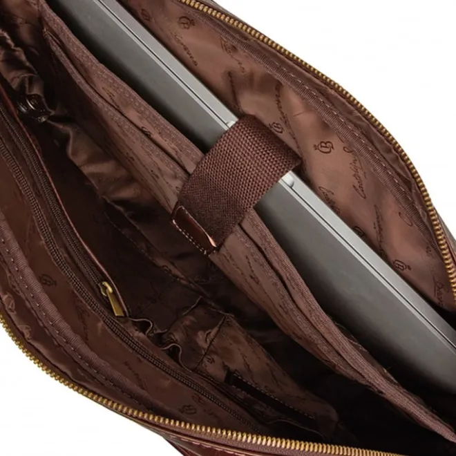 Hot Castelijn & Beerens Verona Business Laptoptas 15.6" mokka