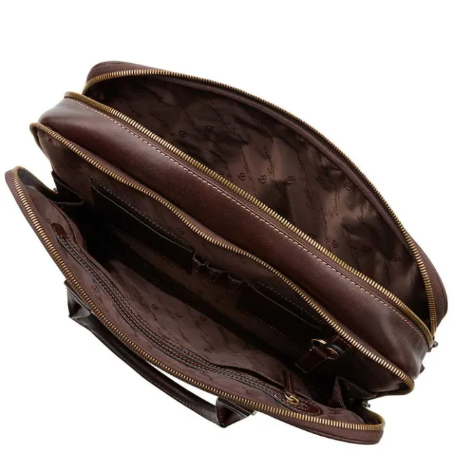 Sale Castelijn & Beerens Verona Business Laptoptas 15.6" mocca